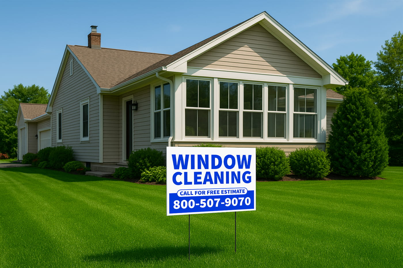 1 Color Yard Signs
