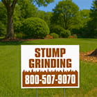 1 Color Yard Signs