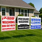 1 Color Yard Signs