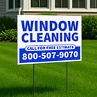 1 Color Yard Signs