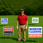 2 Color Yard Signs