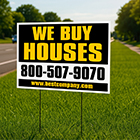 2 Color Yard Signs