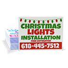 Christmas Lights Signs