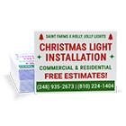 Christmas Lights Signs