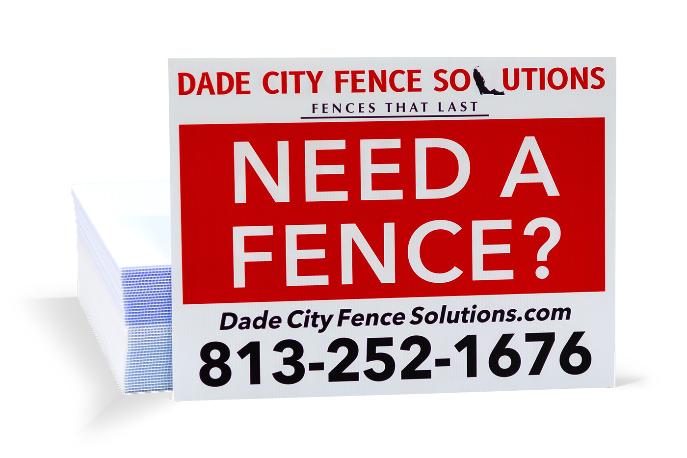 Fence Signs
