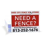 Fence Signs