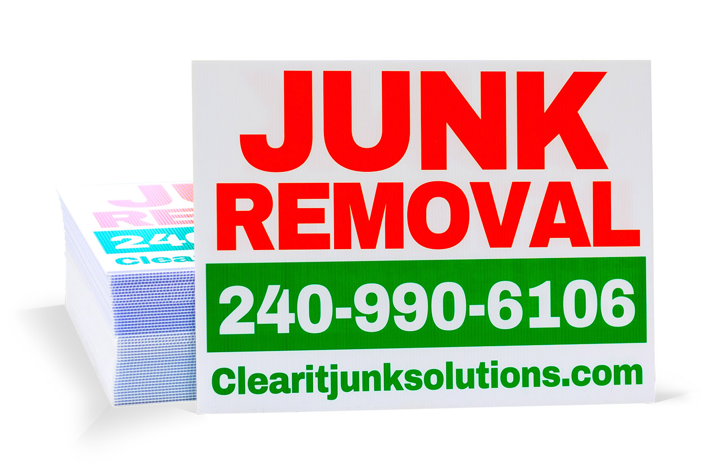 Junk Removal Signs