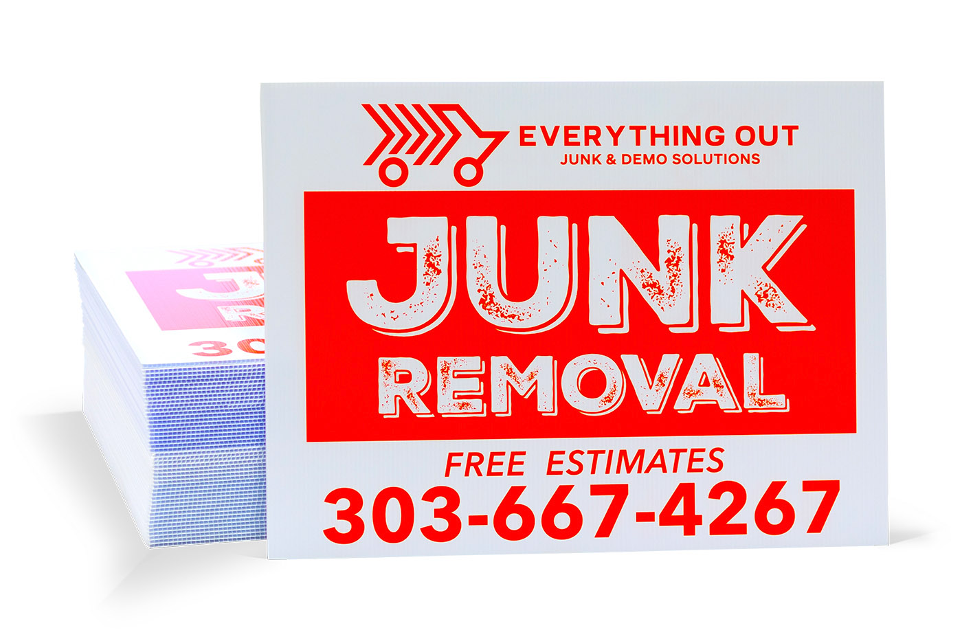 Junk Removal Signs