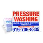 Power Washing Signs