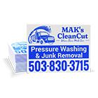 Power Washing Signs