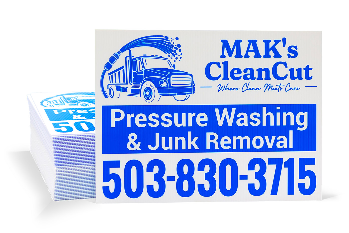 Power Washing Signs