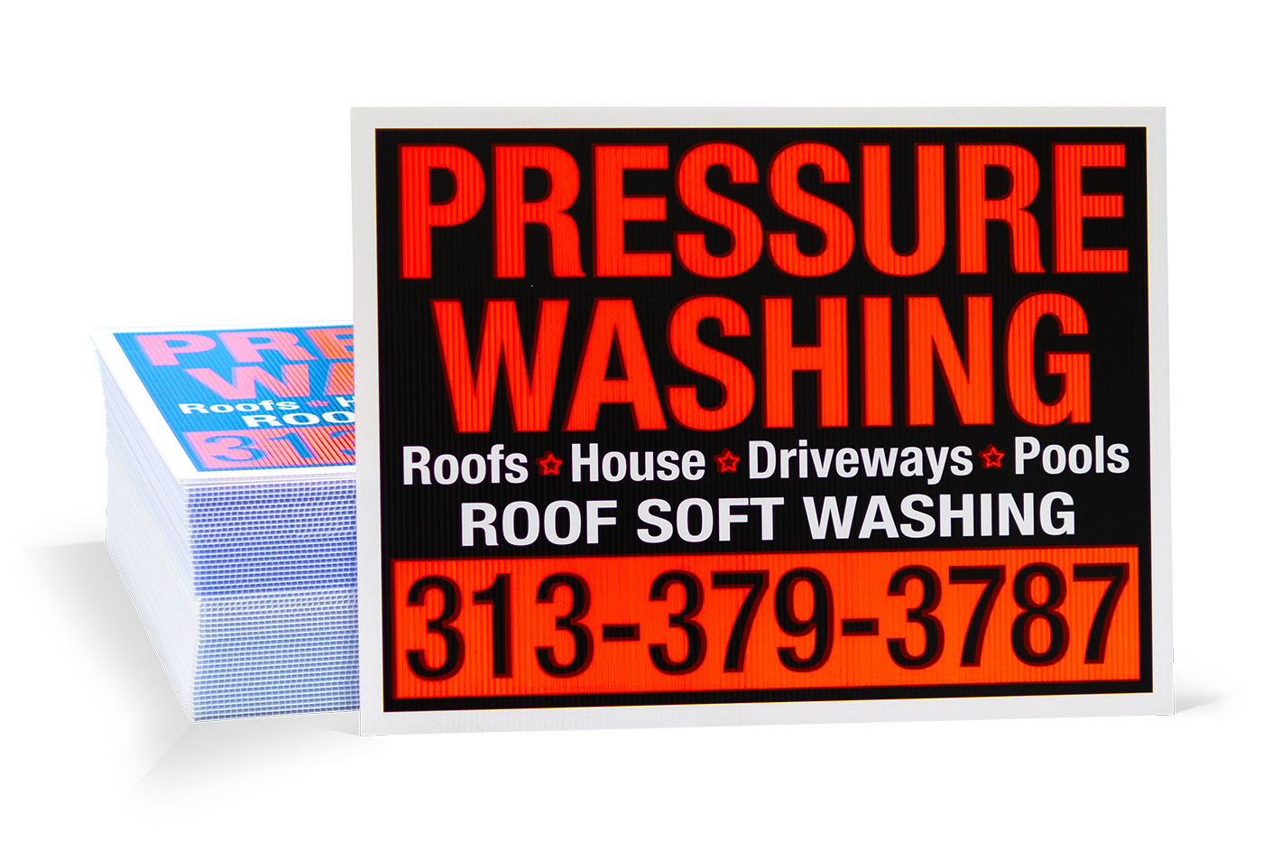 Power Washing Signs