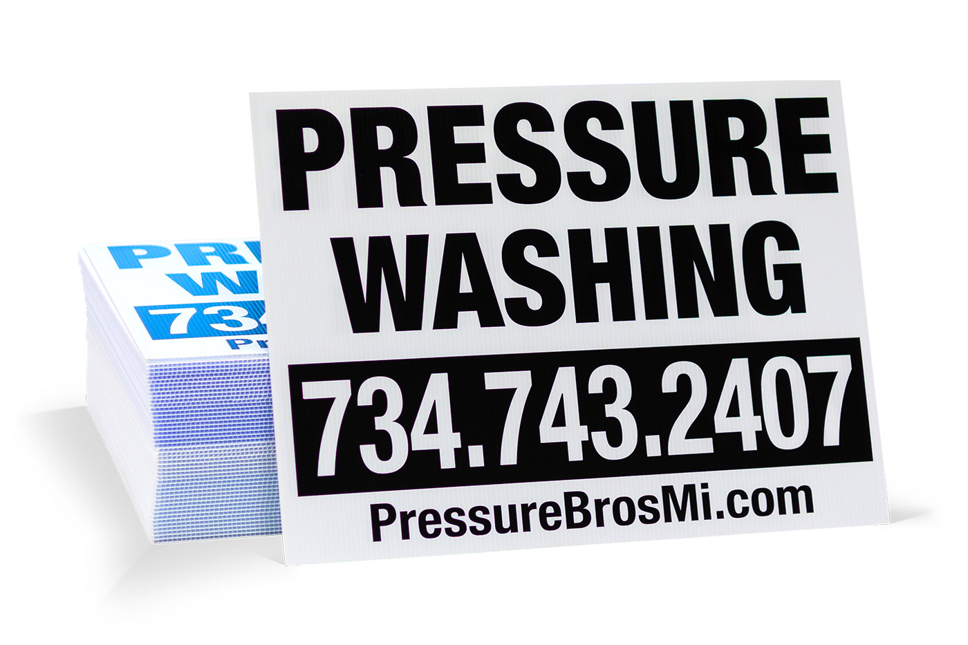 Power Washing Signs