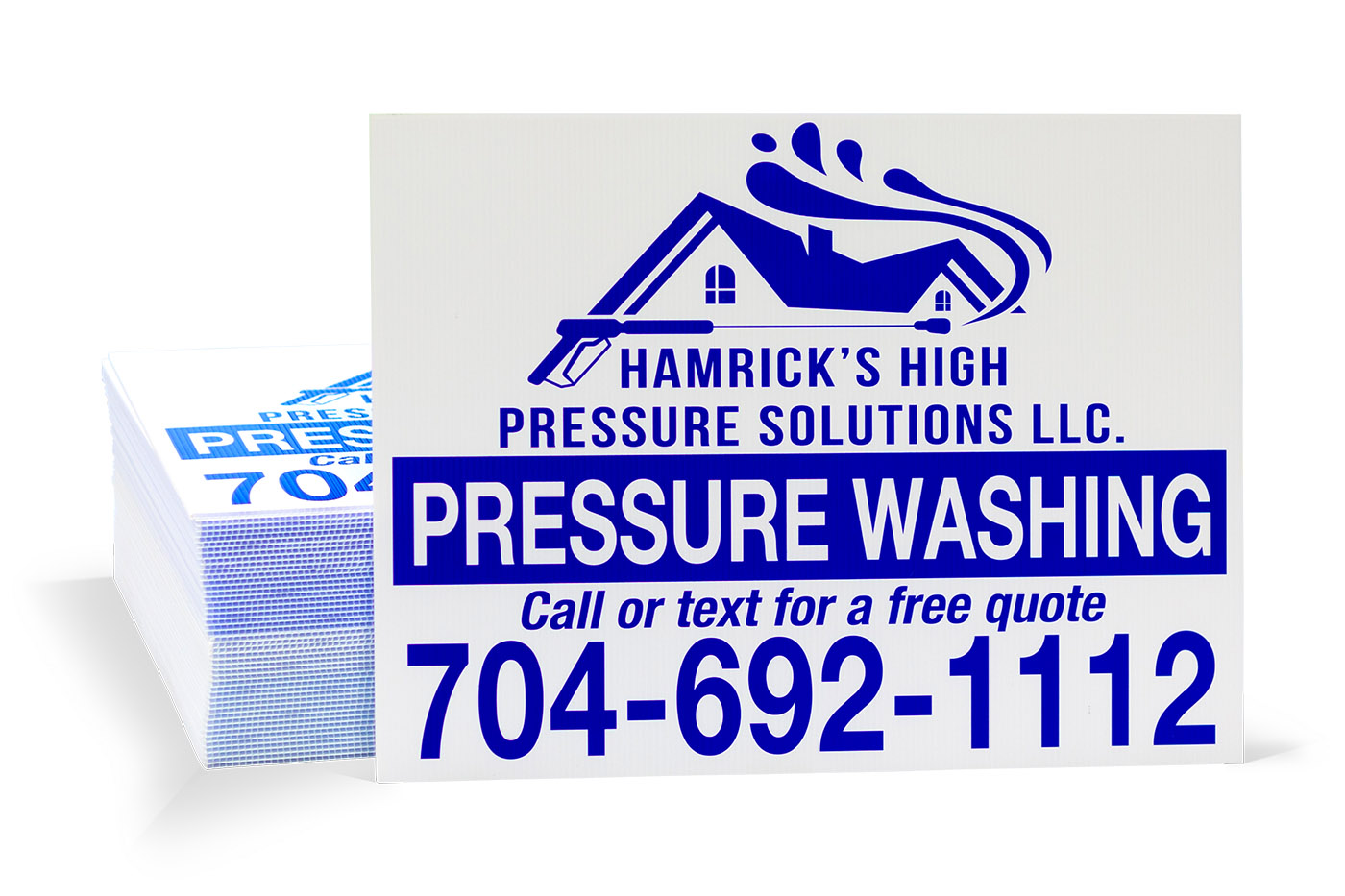 Power Washing Signs