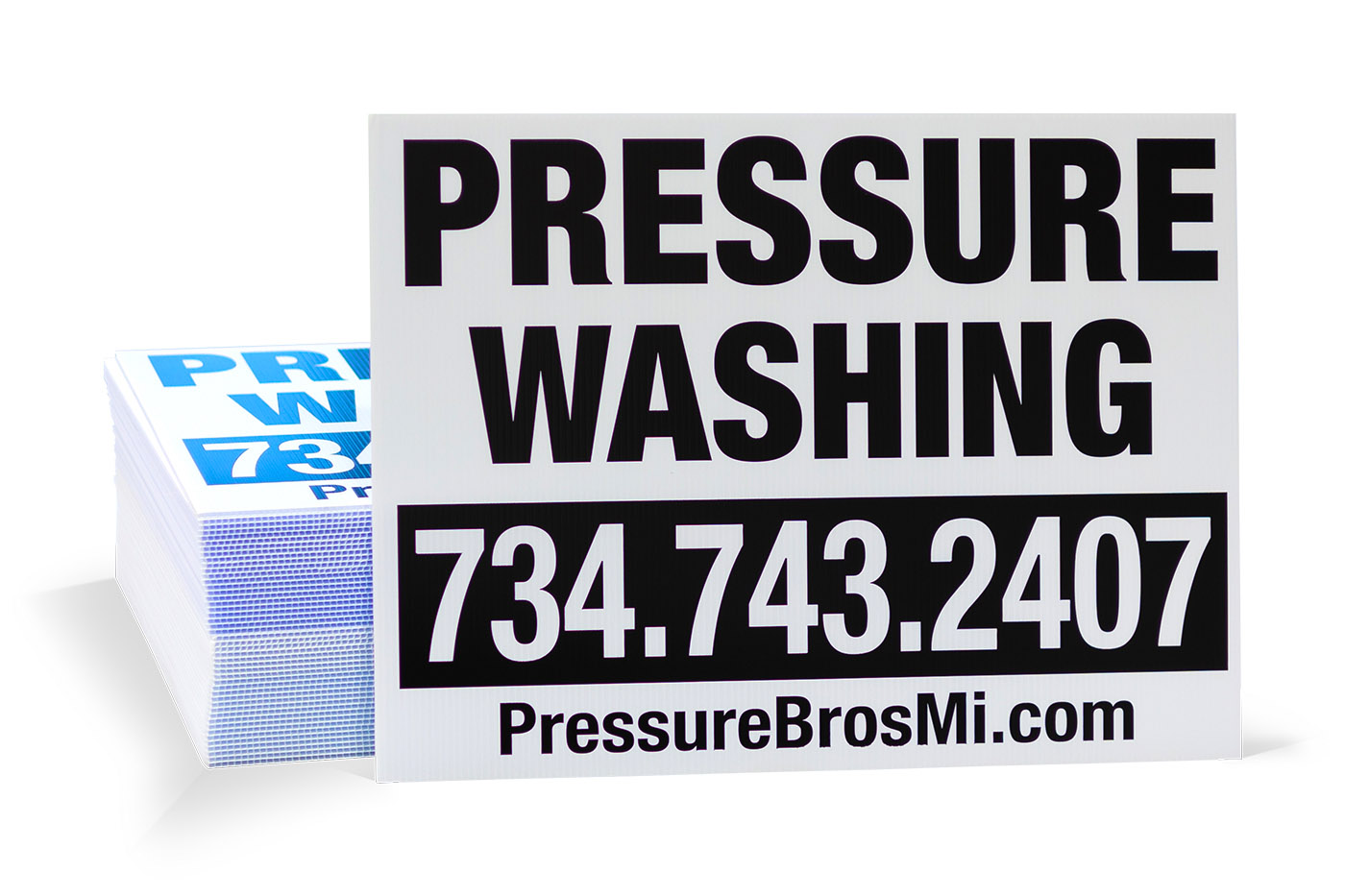 Power Washing Signs