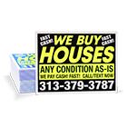 We Buy Houses Signs