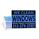 Window Cleaning Signs