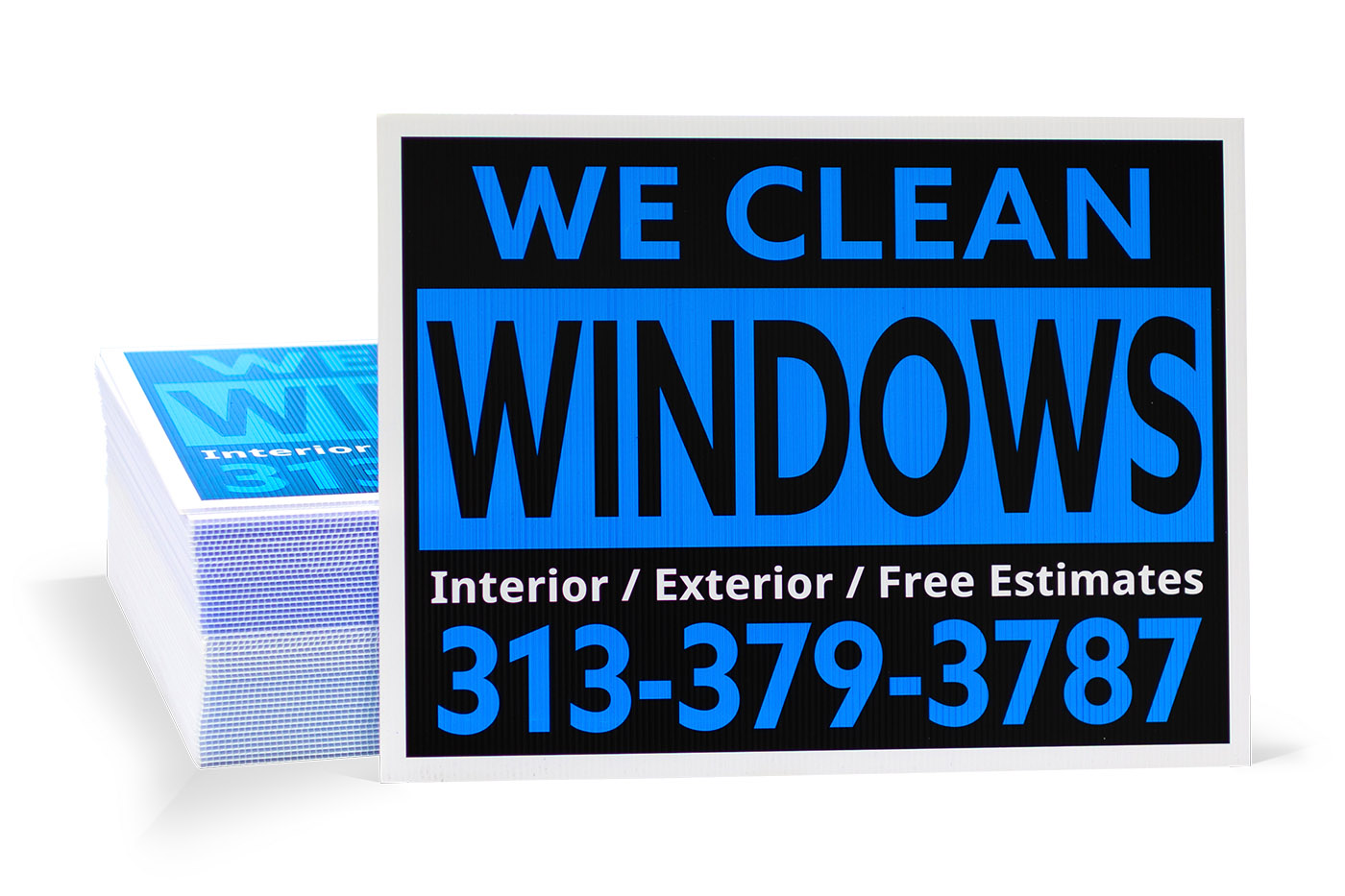 Window Cleaning Signs