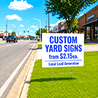 Yard Sign Special