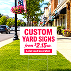 Yard Sign Special